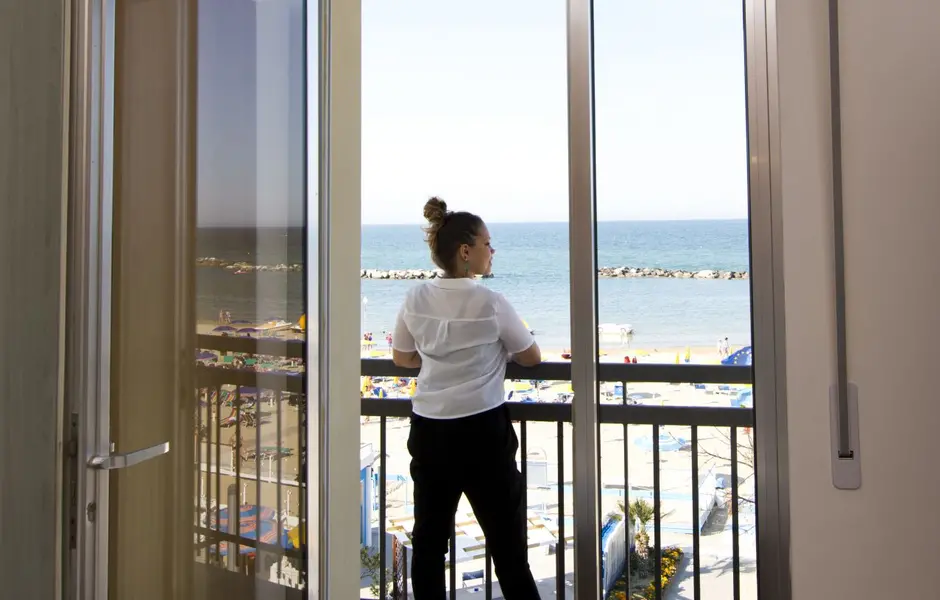 La Vista dalla Camera Garbino Fronte Mare La Vista dalla Camera Garbino Fronte Mare