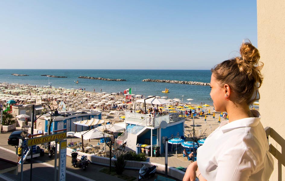 Hotel Direttamente sul mare Bellaria Igea Marina Hotel fronte mare - Bellaria Igea Marina